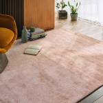 Handgewebter Teppich wohnzimmer NESTA Pink - 120 x 170 cm