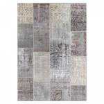 Tapis salon PATCHWORK Gris - 80 x 150 cm