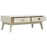 Couchtisch D437 Grau - Holzwerkstoff - 50 x 40 x 110 cm