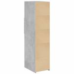 Highboard DE7745 Grau - Holzwerkstoff - 43 x 124 x 30 cm