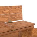 120x120cm Holz-Sandkasten Sitzb盲nken mit