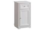 Armoires latérales PALACE SCAB43 1D1D Blanc - Bois manufacturé - 43 x 81 x 40 cm