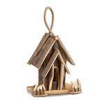 Nichoir à oiseaux décoration Marron - Bois manufacturé - 22 x 35 x 14 cm