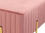 Hocker DAYTON Gold - Pink - 93 x 42 cm