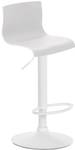 Tabouret de bar Hover Blanc - Blanc