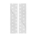 Bankkissen 2er Set Little Stars Grau - Textil - 108 x 3 x 20 cm