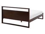 Doppelbett GIULIA Eiche Dunkel - Breite: 145 cm