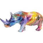 Deko Figur Rhino Colored