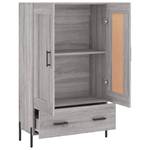 Highboard DE9409 Eiche Grau Dekor