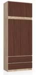 Armoire avec surmeuble S90 2T 2S CLP Imitation chêne de Sonoma - Imitation wengé