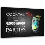 Cocktail Wandbild