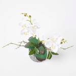 K眉nstliche wei脽-gelbe Phalaenopsis