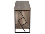 Meuble TV FORRES Noir - Marron - Bois manufacturé - 140 x 60 x 40 cm