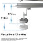 Aica Duschrinne Duschablauf flach Tiefe: 60 cm