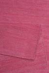 Kurzflorteppich Rainbow Kelim Pink - Naturfaser - Textil - 200 x 1 x 290 cm