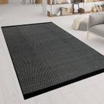 Hochflor-Teppich Kasko 300 Schwarz - 120 x 170 cm