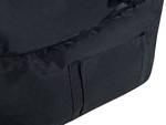 Pouf SIESTA Noir - Textile - 61 x 75 x 100 cm