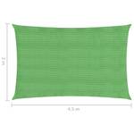 Voiles d'ombrage 3016419-3 Vert clair - 450 x 200 cm