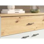 Garderobenpaneel Leonia 3 Grau - Holzwerkstoff - 84 x 127 x 33 cm