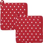 Topflappen 2er-Pack 144820 Rot