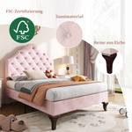 Samtbett M110-01 Pink