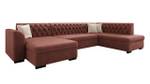 Ecksofa Gerdin Pink - Ecke davorstehend links