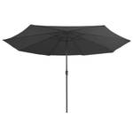 Parasol 3003636 Gris - Textile - 390 x 247 x 390 cm