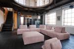 Modulsofa WIOLO SOFT 6 Module 6 Kissen Pink