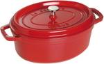 Kasserolle Cocotte Rot - Stein - 2 x 16 x 29 cm