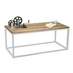 Table basse Icub. 45X120x40 cm  Blanc Blanc - Bois massif - Bois/Imitation - 120 x 40 x 45 cm