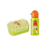 Lunchset Kinder-Hobbys 2-teilig Grün - Kunststoff - 1 x 1 x 1 cm