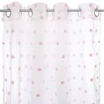 Fenstergardine für Kinder Pink - Textil - 140 x 240 x 1 cm