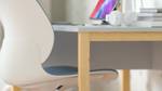 Schreibtisch 120x60 Holz&MDF Grau