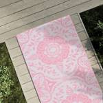 Tapis d'extérieur 3006547-52 Rose foncé - Matière plastique - 250 x 1 x 80 cm