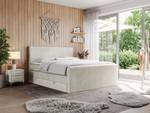 Boxspringbett KING DOREN Breite: 160 cm - H4 - Textil