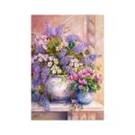 Puzzle Lila Blumen 1500 Teile Papier - 25 x 5 x 35 cm