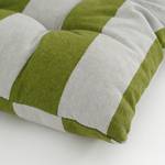 Coussin de chaise Osborn Vert - Matière plastique - Textile - 46 x 7 x 46 cm