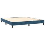 Boxspringbett 3017268-9 Dunkelblau - Breite: 180 cm