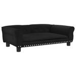 Hundebett 3015967 Schwarz - 95 x 55 cm