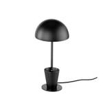 Lampe de table en acier noir Noir - Métal - 20 x 40 x 20 cm