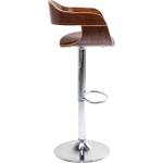 Tabouret de bar Monaco choco Marron - Bois massif - 48 x 106 x 48 cm