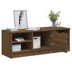 TV-Schrank D208 Eiche Schwarzbraun Dekor