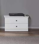 Commode BRANDSTONE BAXTER Blanc / Noir