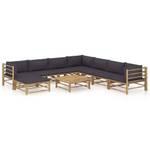 Garten-Lounge-Set (9-teilig) 3009675-27 Dunkelgrau