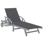 Chaise longue Anthracite