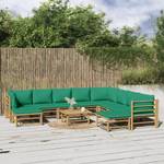 Salon de jardin 3028491-31 (lot de 11) Marron - Vert