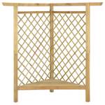 Pergola d'angle 318418 Vert - Bois massif - Bois/Imitation - 166 x 174 x 81 cm