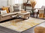 Teppich BOYALI Beige - Senfgelb - Gelb - 160 x 160 x 230 cm