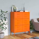 Schubladenschrank 3007006 Orange - Weiß