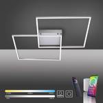 LED Deckenlampe Q - INIGO Smart Home Silber - Metall - 67 x 7 x 67 cm